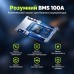 3 кВт LiFePO4 Комплект резервного живлення Інвертор Ameisentech + 2 акумулятора 12V/100Ah CyperOcean з BMS для квартири, будинку