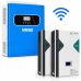 11 кВт LiFePO4 Комплект резервного живлення з Wi-Fi інвертор Anenji 11 кВт + 2 акумулятора 51,2V/100Ah Dipower для квартири, офісу