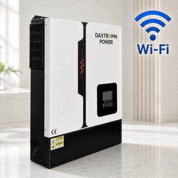 11 кВт LiFePO4 Комплект резервного живлення з Wi-Fi інвертор Daxtromn Power + 51,2V 100Ah акумулятор з LCD-дисплеєм Genix Green