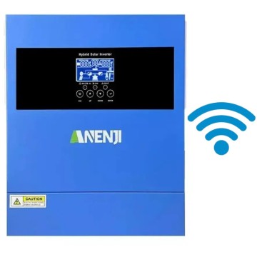 4.2 кВт Комплект резервного живлення Інвертор Anenji WiFi + 24V 100Ah акумулятор Lithtech з Bluetooth