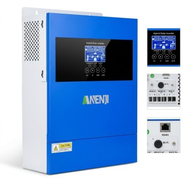 4.2 кВт Комплект резервного живлення Інвертор Anenji WiFi + 24V/100Ah Акумулятор Idzlldi BMS