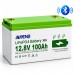 4,2 кВт LiFePO4 Комплект резервного живлення Інвертор Anenji WiFi + 2 акумулятора 12V 100Ah Bluetooth для квартири, будинку