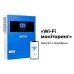 4.2 кВт LiFePO4 Комплект резервного живлення Інвертор Anenji WiFi 24 В + 2 акумулятора 12V 100Ah FLYFOREE, Smart BMS та Bluetooth