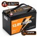 LiFePO4 12V 150Ah Акумулятор Yeagulch, BMS 100 А, для систем резервного живлення будинку