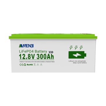 LiFePO4 12V/300Ah Акумулятор Anenji для резервного живлення будинку, квартири з BMS Grade B