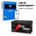 4.2 кВт Комплект резервного живлення Інвертор Anenji WiFi + 24V/100Ah Акумулятор Idzlldi BMS