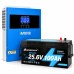 4.2 кВт LiFePO4 Комплект резервного живлення Інвертор Anenji WiFi 24 В + акумулятора 25.6V 100Ah Ameisentech