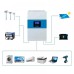 6.5 кВа LiFePO4 Felicity Solar Комплект резервного живлення:Гібридний інвертор Daxtromn SC-HFK-5500-48 + 2 акумулятора FLA48100UG1