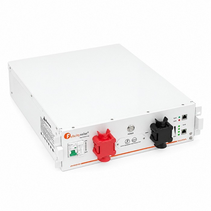 LiFePO4 51,2V/100Ah Акумулятор Felicity з BMS 100 А для систем резервного живлення LiFePO4 51,2V/100Ah Акумулятор Felicity з BMS 100 А для систем резервного живлення