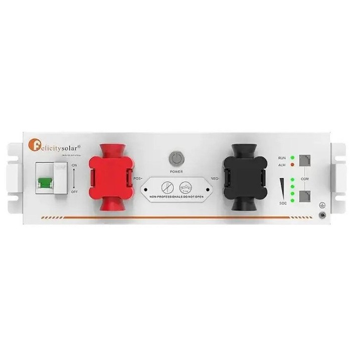 LiFePO4 51,2V/100Ah Акумулятор Felicity з BMS 100 А для систем резервного живлення LiFePO4 51,2V/100Ah Акумулятор Felicity з BMS 100 А для систем резервного живлення