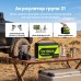3 кВт LiFePO4 Комплект резервного живлення Інвертор Ameisentech + 2 акумулятора 12V/100Ah CyperOcean з BMS для квартири, будинку