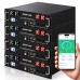 6,2 кВт*год Комплект резервного живлення Інвертор Datouboss DT4862L + акумулятором GRNYVRE 51,2 В 100 А·год, для квартир, офісу