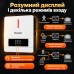 6,2 кВт*год Комплект резервного живлення Інвертор Humsienk + акумулятор 5,12 кВт·год GENFORCE, з BMS, Wi-Fi та Bluetooth настінний