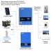 6,2 кВт LiFePO4 Комплект резервного живлення з Wi-Fi інвертор Anenji 6,2 кВт + 51,2V/100Ah акумулятор Dipower для квартир, офісу