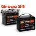 LiFePO4 12V 100Ah Humsienk з Smart BMS 100A, 1280Wh із Bluetooth для ДБЖ