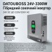 3.3 кВт LiFePO4 Комплект резервного живлення Інвертор гібридний Datouboss 24 В + 2 акумулятора 12V 100Ah Foursun