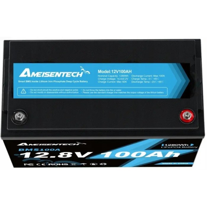 3 кВт LiFePO4 Комплект резервного живлення Інвертор Ameisentech+ 2 акумулятора 12V 100Ah Ameisentech для квартири, будинку 3 кВт LiFePO4 Комплект резервного живлення Інвертор Ameisentech+ 2 акумулятора 12V 100Ah Ameisentech для квартири, будинку