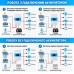 6.5 кВа LiFePO4 Felicity Solar Комплект резервного живлення:Гібридний інвертор Daxtromn SC-HFK-5500-48 + 2 акумулятора FLA48100UG1