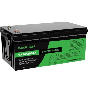 LiFePO4 12V 200Ah акумулятор Datouboss літій-залізо-фосфатний для систем безперебійного живлення будинку