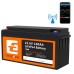 LiFePO4 24V 100Ah Акумулятор Lithtech з Bluetooth 2560Wh, 100A, BMS