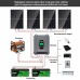 3,3 кВт Комплект резервного живлення Інвертор Datouboss + 2 акумулятора 12V/100Ah для будинку, квартири