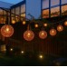 Гірлянда LED-ланцюг LightZone 10 кульок (бронзові) 2,25м на батарейках