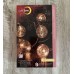 Гірлянда LED-ланцюг LightZone 10 кульок (бронзові) 2,25м на батарейках