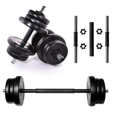 Гантелі + з'єднювач NEO-SPORT - 22 кг (2x11 кг)