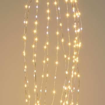 Світлодіодна гірлянда Кінський хвіст LightZone 160 Micro-LED теплий білий