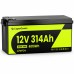 LiFePO4 12V/314Ah Акумулятор CyperOcean з BMS 200 А для систем резервного живлення