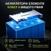 LiFePO4 12V/314Ah Акумулятор CyperOcean з BMS 200 А для систем резервного живлення