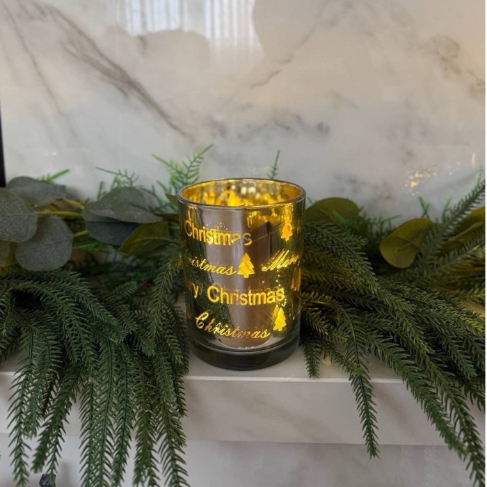 Світлодіодна декорація DynaMax Deco Glas на батарейках з принтом "Merry Christmas" Світлодіодна декорація DynaMax Deco Glas на батарейках з принтом "Merry Christmas"