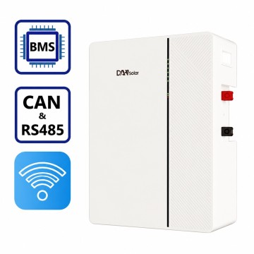 6.2 кВт LiFePO4 Комплект інвертор Anenji з Wi-Fi+ акумулятор DAH Solar 51.2V 100Ah, BMS, Bluetooth для резервного живлення