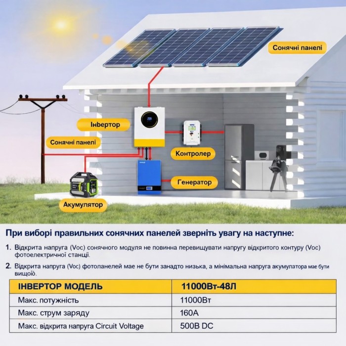 11 кВт Комплект Гібридний інвертор Anenji з Wi-Fi + акумулятор DAH Solar 51.2V 100Ah, BMS, Bluetooth для резервного живлення 11 кВт Комплект Гібридний інвертор Anenji з Wi-Fi + акумулятор DAH Solar 51.2V 100Ah, BMS, Bluetooth для резервного живлення