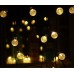 Гірлянда LED-ланцюг LightZone 10 кульок (золотисті) 2,25м на батарейках